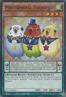 Performapal Parrotrio card image
