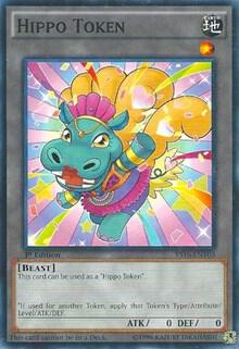 Token: Hippo (Blue) card image