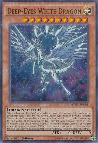 Deep-Eyes White Dragon card image
