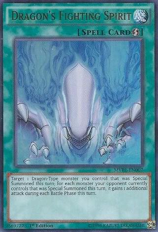 Dragon's Fighting Spirit card image
