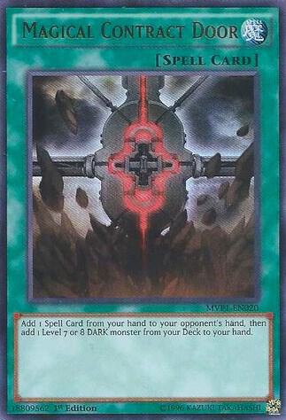 Magical Contract Door (1st Edition) card image