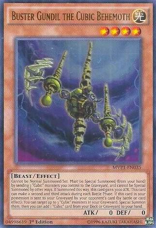 Buster Gundil the Cubic Behemoth card image