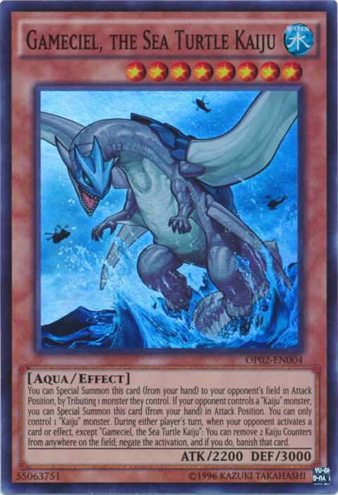 Gameciel, the Sea Turtle Kaiju card image