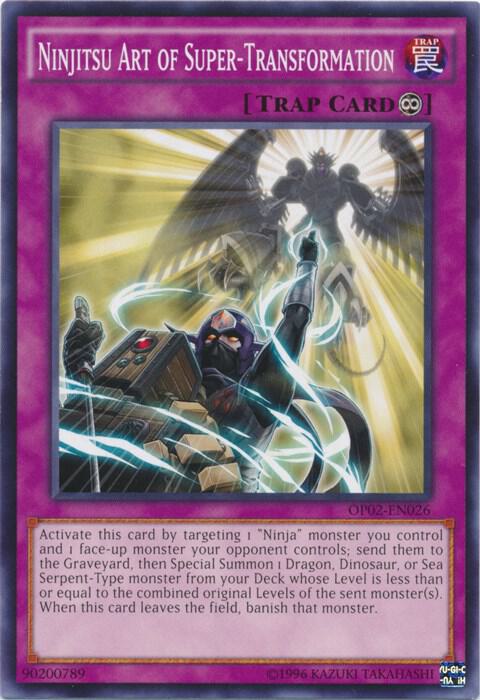 Ninjitsu Art of Super-Transformation card image