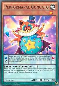 Performapal Gongato (1st Edition) card image
