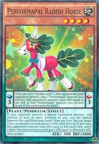 Performapal Radish Horse (1st Edition) card image