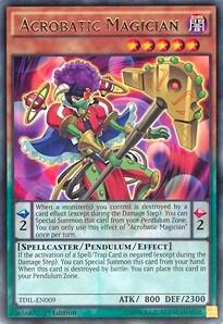 Acrobatic Magician (1st Edition) card image