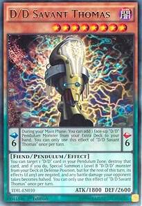 D/D Savant Thomas (1st Edition) card image