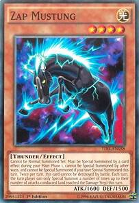 Zap Mustung (1st Edition) card image