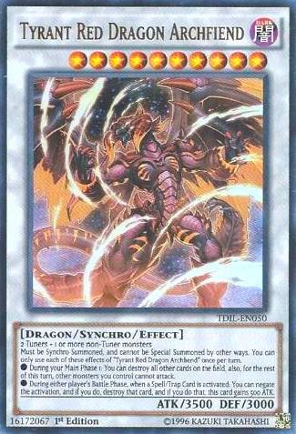 Tyrant Red Dragon Archfiend card image