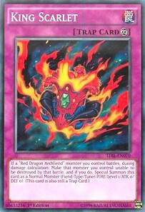 King Scarlet (1st Edition) card image