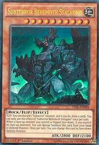Subterror Behemoth Stalagmo (1st Edition) card image