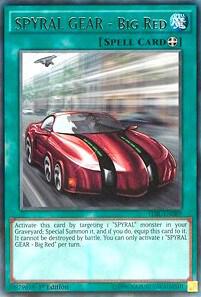 SPYRAL GEAR - Big Red card image