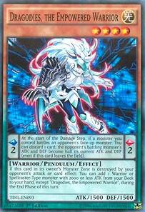 Dragodies, the Empowered Warrior (1st Edition) card image
