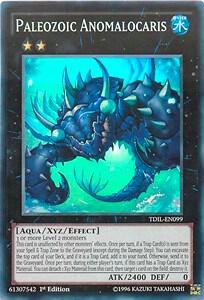 Paleozoic Anomalocaris card image