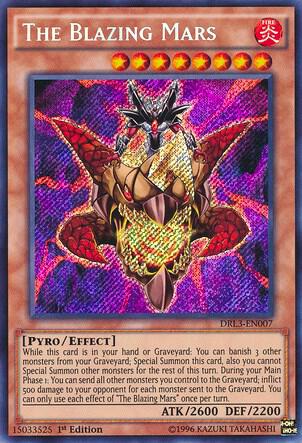 The Blazing Mars card image