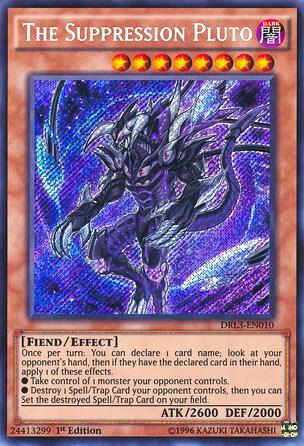 The Suppression Pluto card image