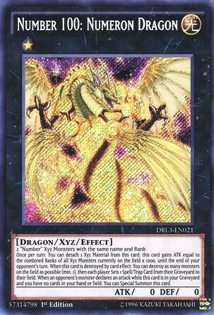 Number 100: Numeron Dragon card image