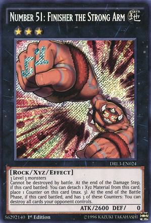 Number 51: Finisher the Strong Arm card image
