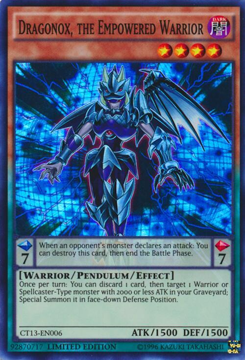 Dragonox, the Empowered Warrior card image