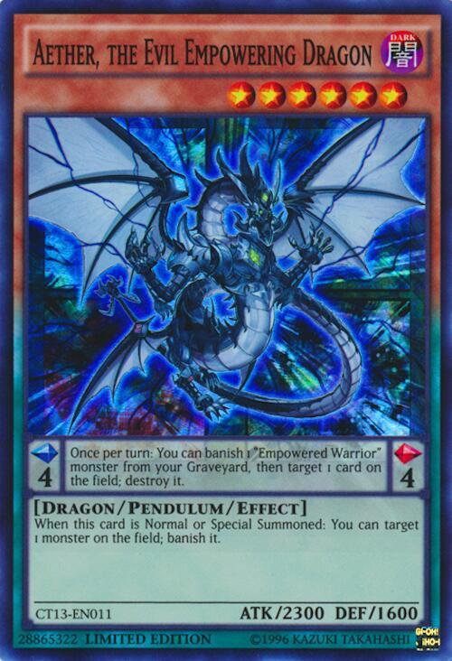 Aether, the Evil Empowering Dragon card image