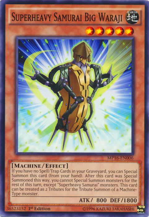 Superheavy Samurai Big Waraji card image