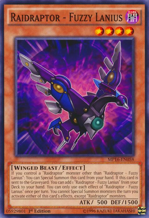 Raidraptor - Fuzzy Lanius card image