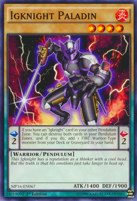 Igknight Paladin card image
