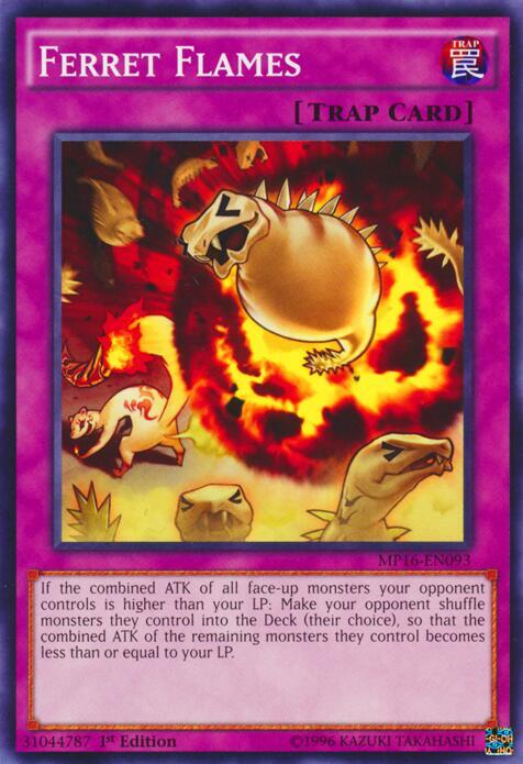 Ferret Flames card image