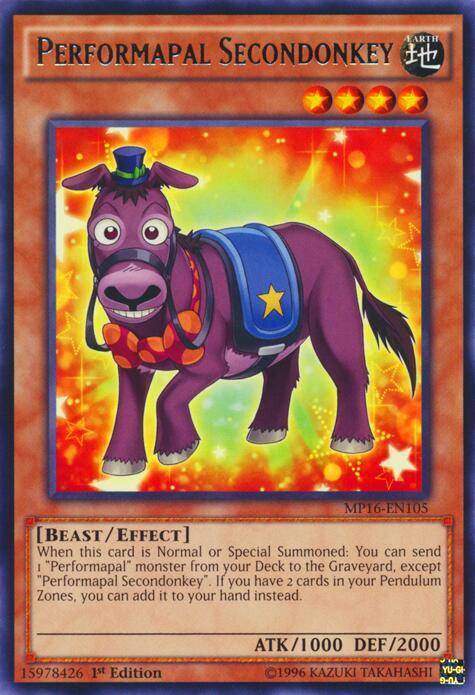Performapal Secondonkey card image