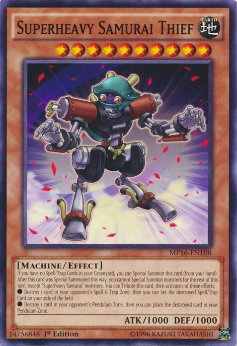 Superheavy Samurai Thief card image