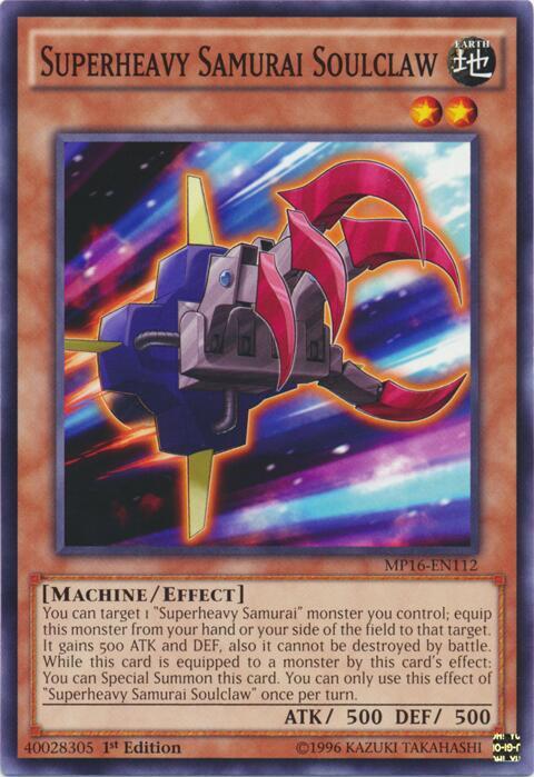 Superheavy Samurai Soulclaw card image
