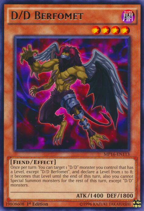 D/D Berfomet card image