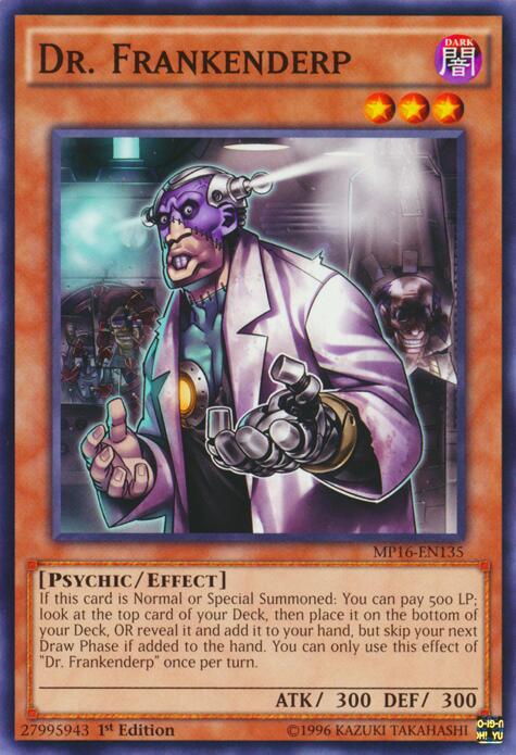 Dr. Frankenderp card image