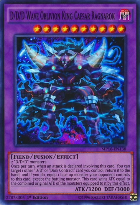 D/D/D Wave Oblivion King Caesar Ragnarok card image