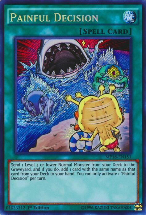 Painful Decision card image