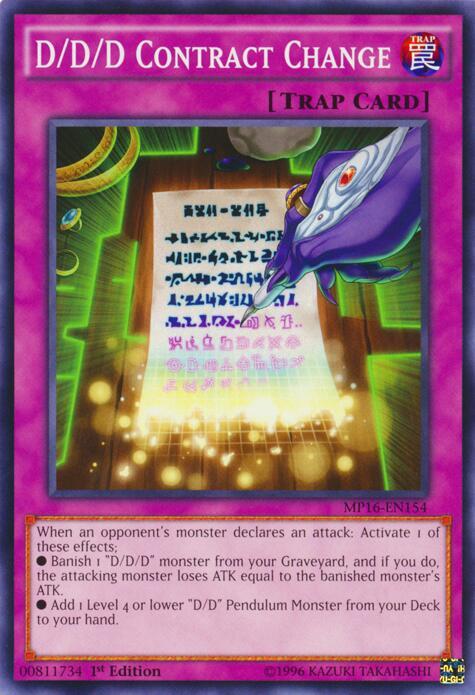 D/D/D Contract Change card image
