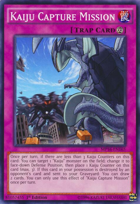Kaiju Capture Mission card image