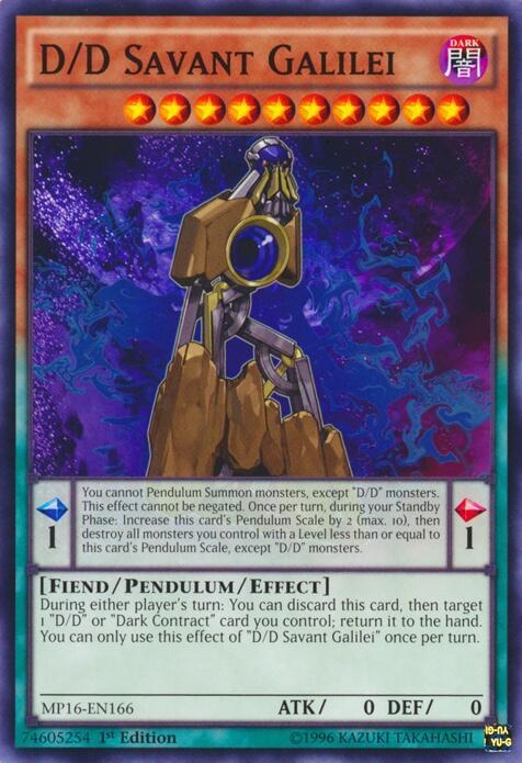 D/D Savant Galilei card image