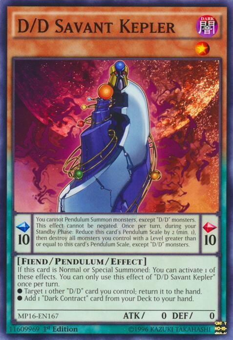 D/D Savant Kepler card image