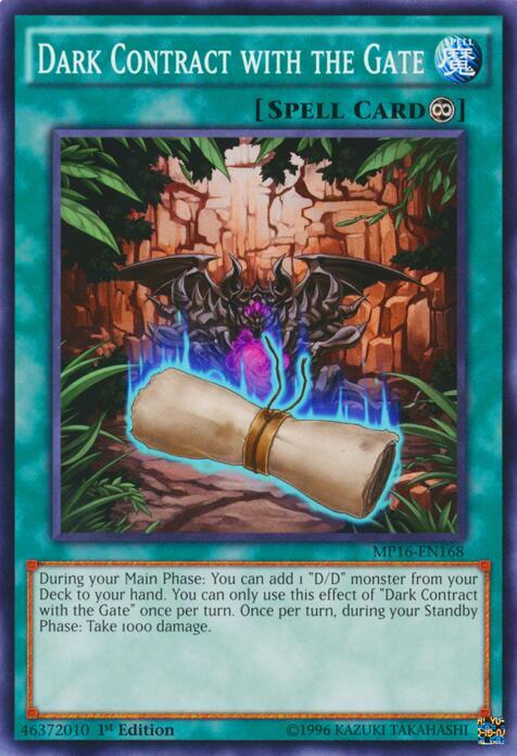 Dark Contract with the Gate card image