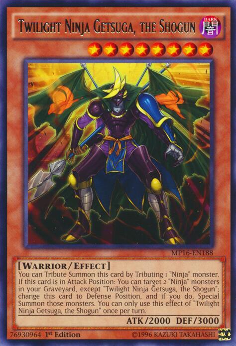 Twilight Ninja Getsuga, the Shogun card image