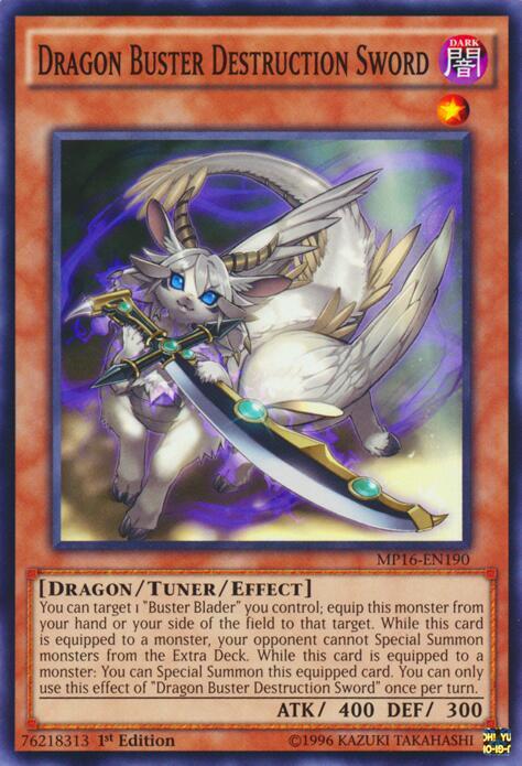 Dragon Buster Destruction Sword card image