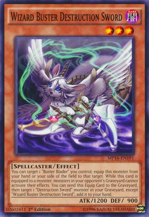 Wizard Buster Destruction Sword card image