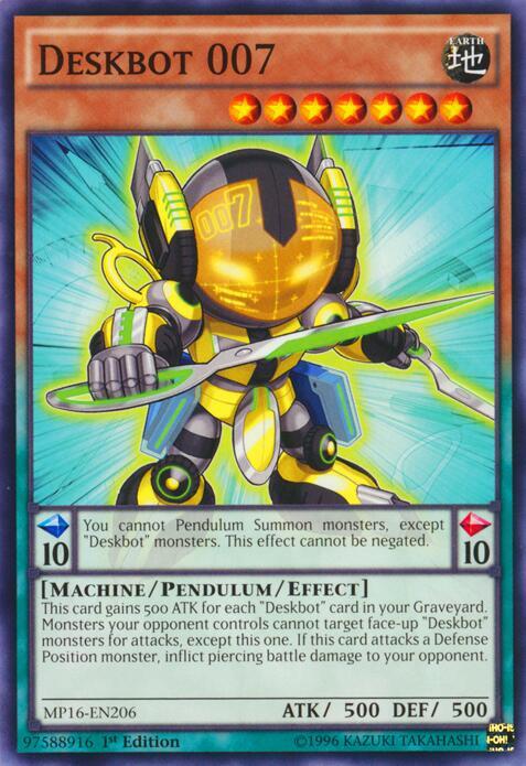 Deskbot 007 card image