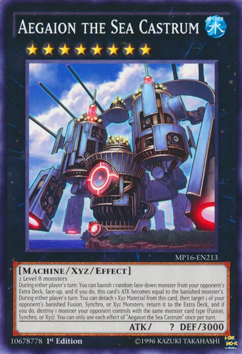 Aegaion the Sea Castrum card image