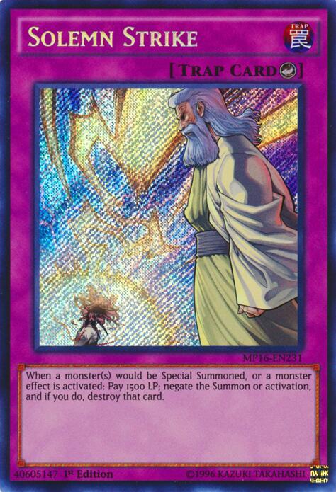 Solemn Strike card image