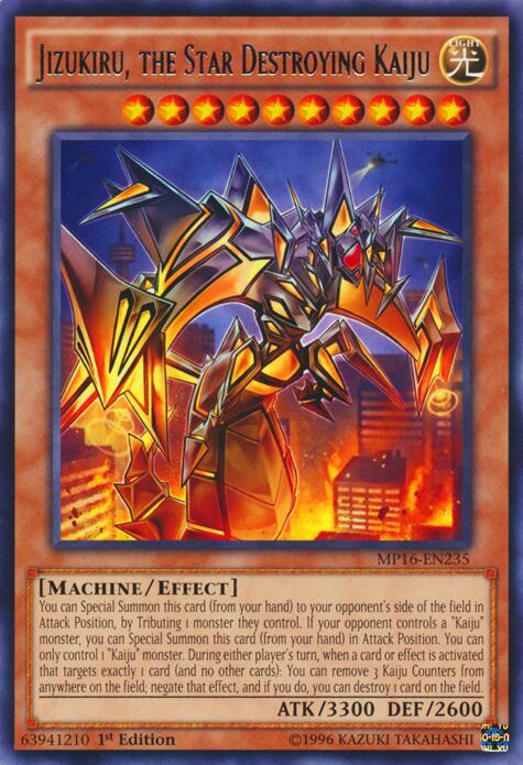 Jizukiru, the Star Destroying Kaiju card image