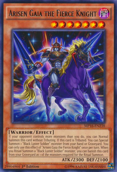 Arisen Gaia the Fierce Knight card image