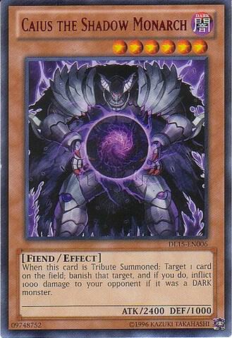 Caius the Shadow Monarch (Red) card image